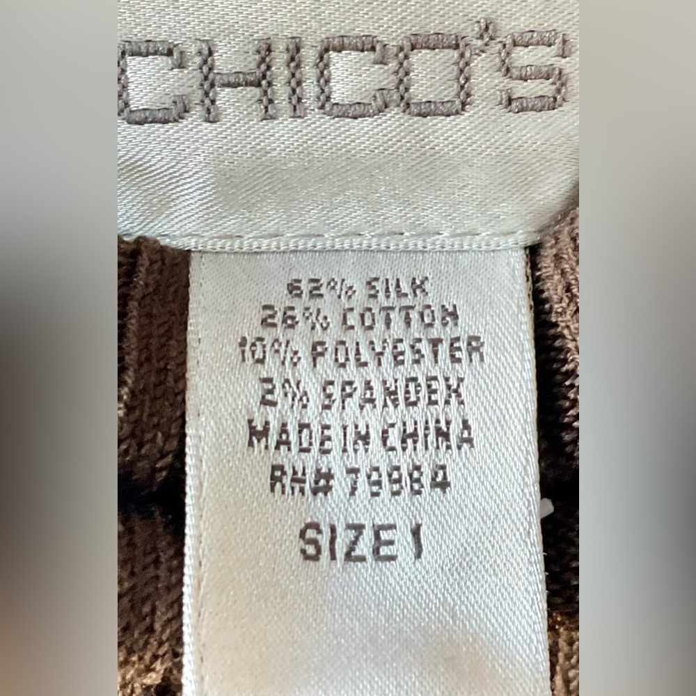 Chico's Chocolate Brown Turtleneck Sweater - Picture 2 of 11